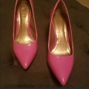 BCBG Hot Pink Heels